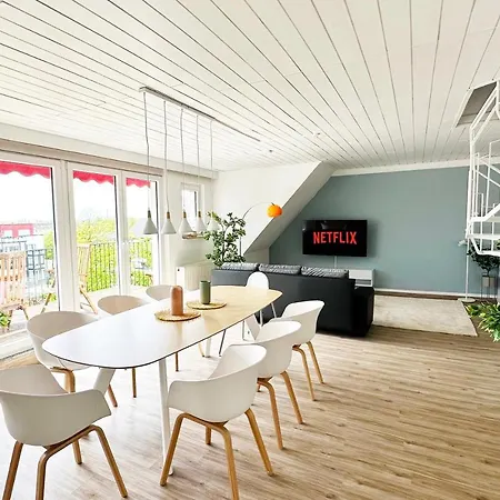 Maisonette In Mit 2 Balkone شقة *