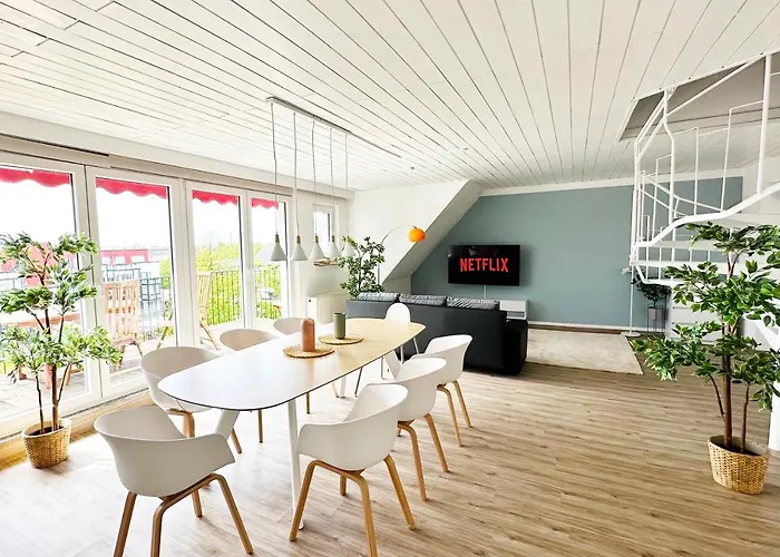 Maisonette In Mit 2 Balkone Appartement *